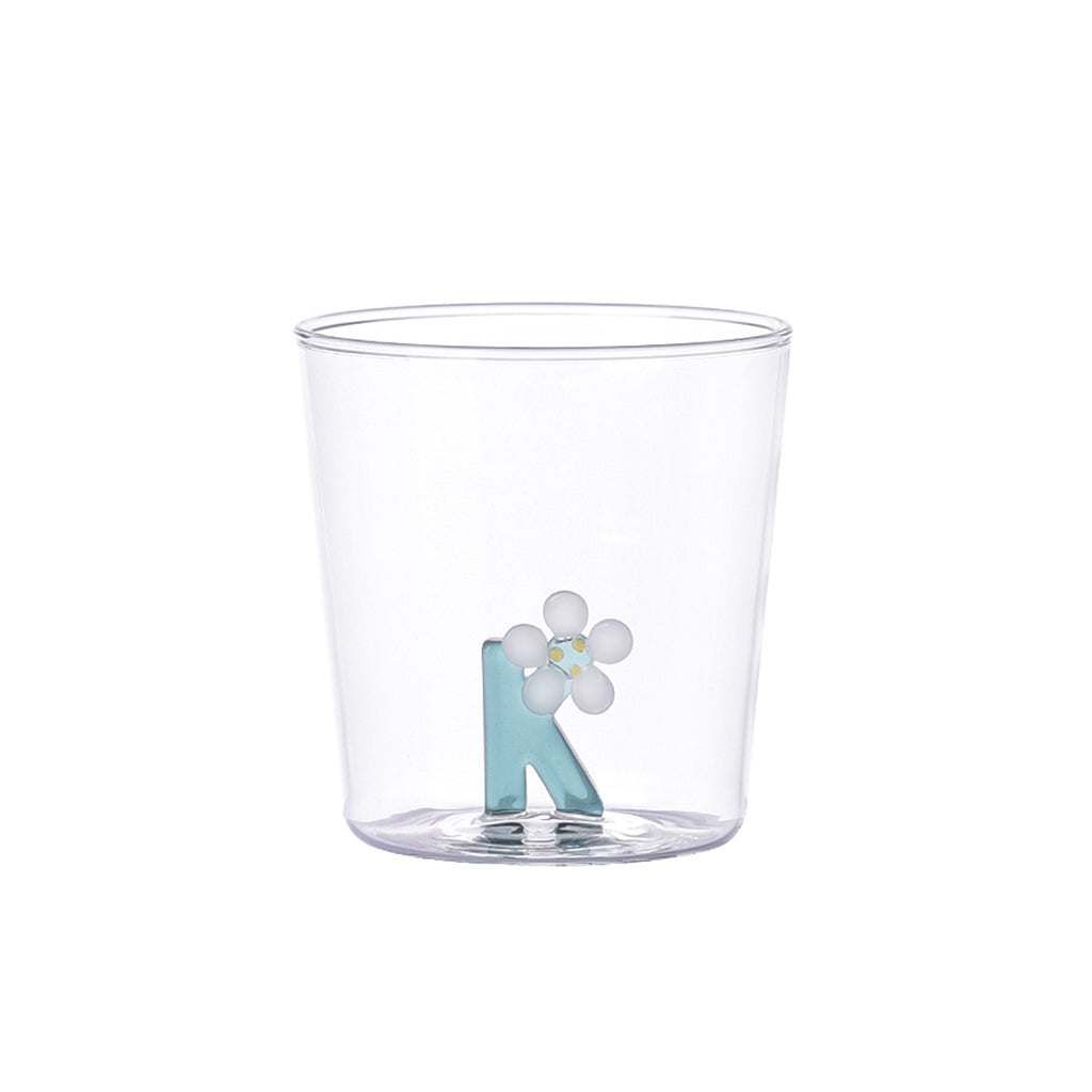 Verre lettre alphabet K