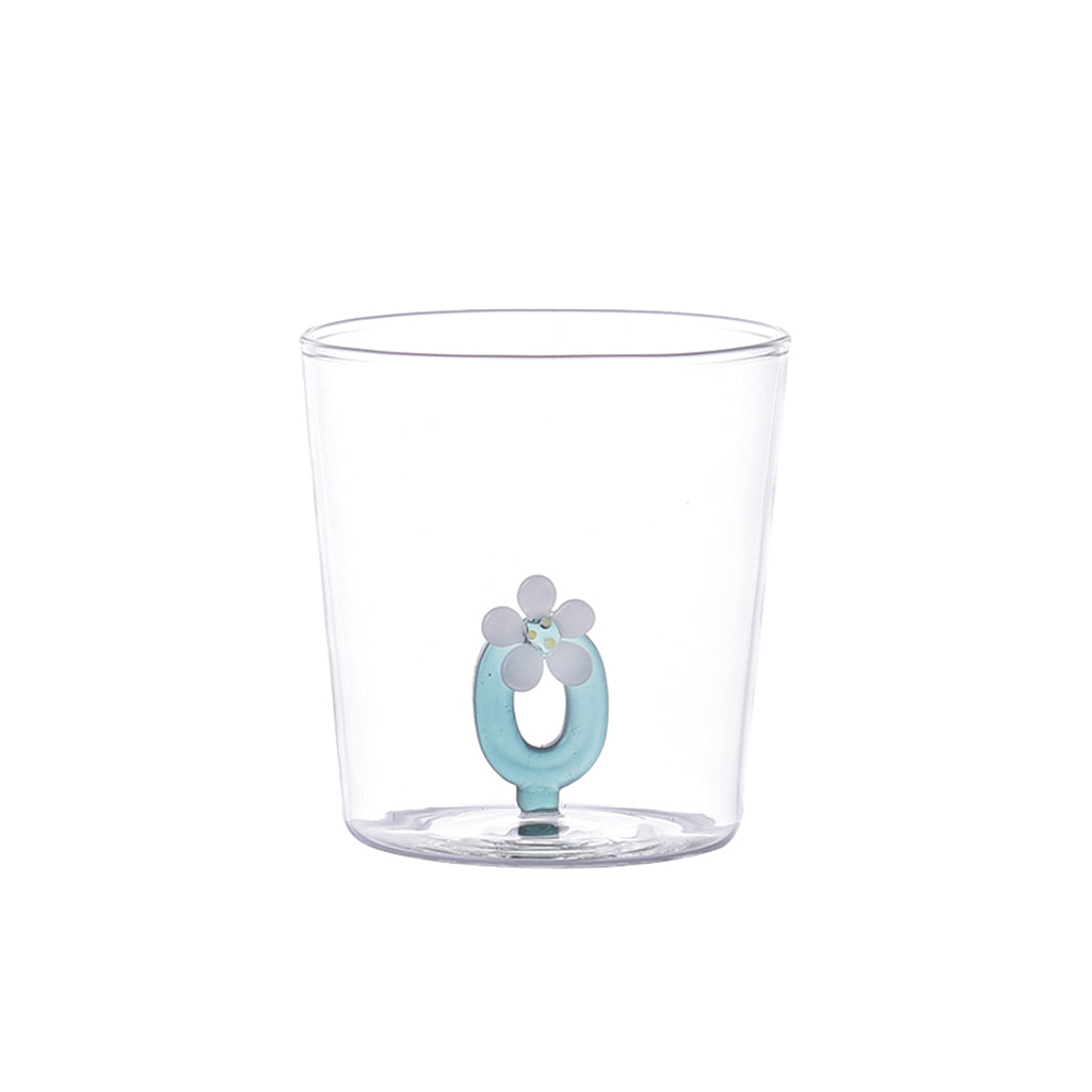 Verre lettre alphabet O