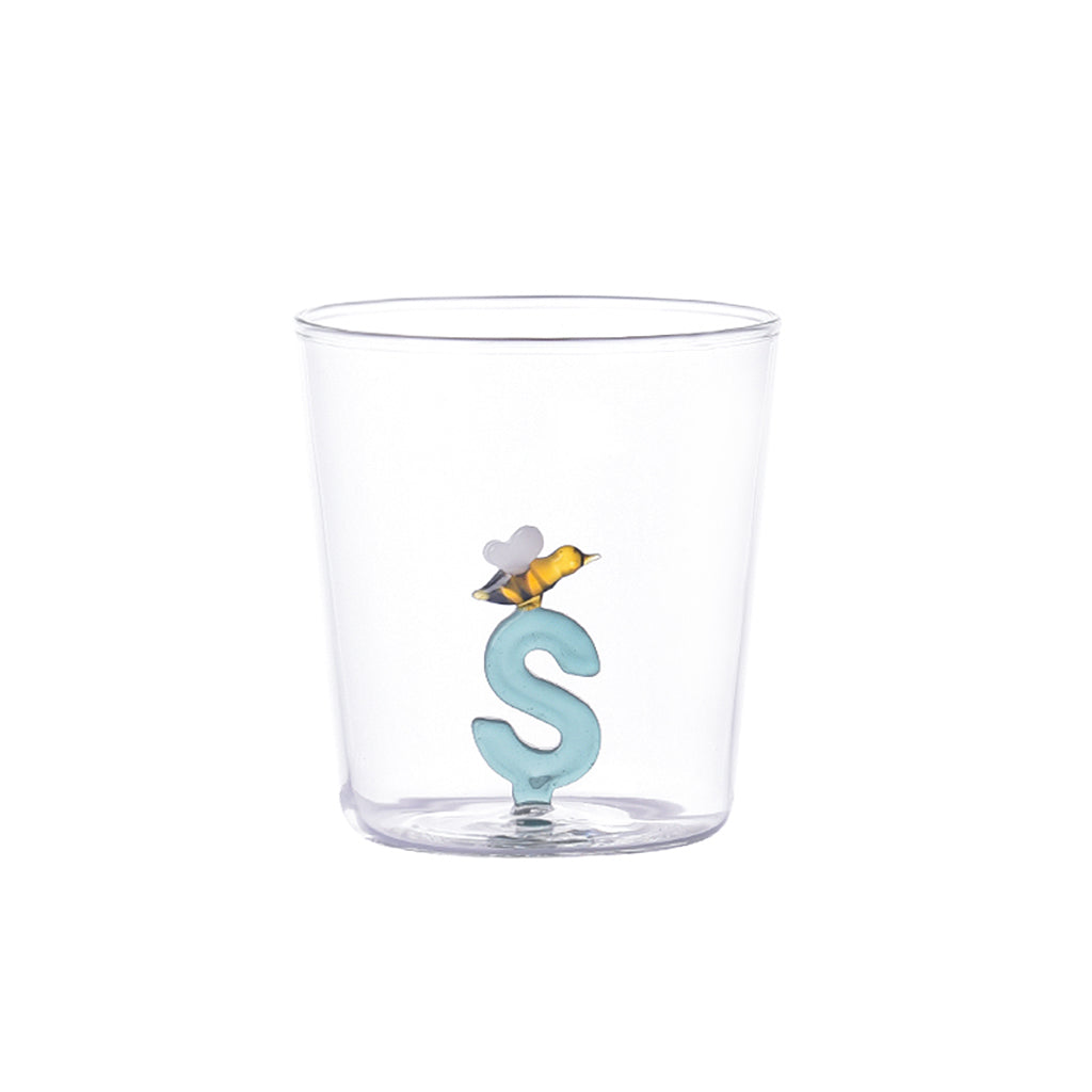 Verre lettre alphabet S
