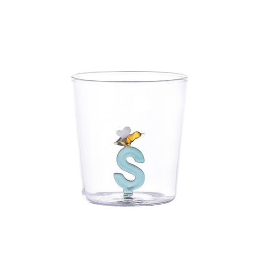 Verre lettre alphabet S