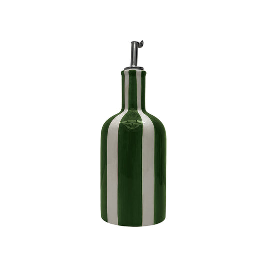 Huilière à rayures verte