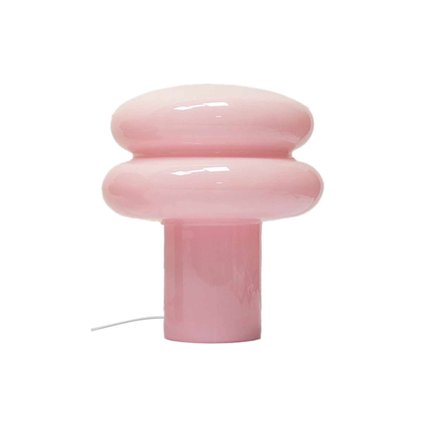 Lampe champignon Paul rose