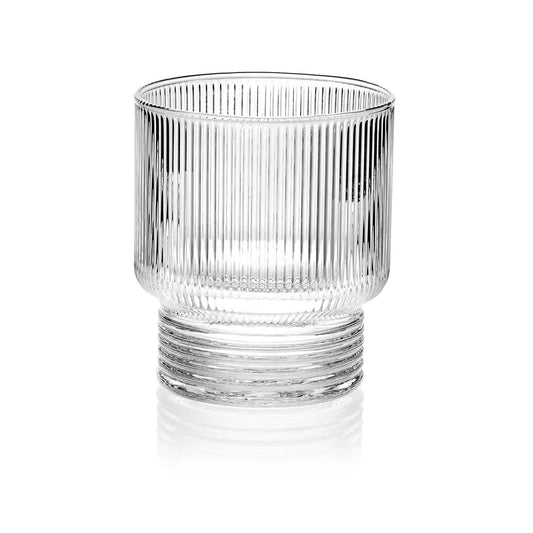 Verre strié transparent
