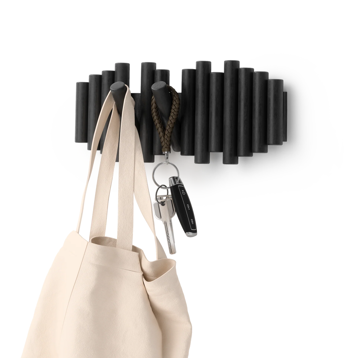 Porte-manteau Hook noir