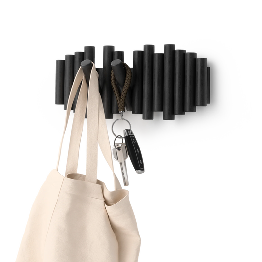Porte-manteau Hook noir